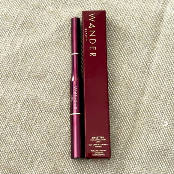 Wander Beauty Lipsetter Dual Lipstick and Liner- NIB Sweet Seoul - Picture 2 of 5